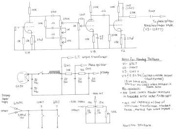 Allesandro houndog redbone schematic circuit diagram